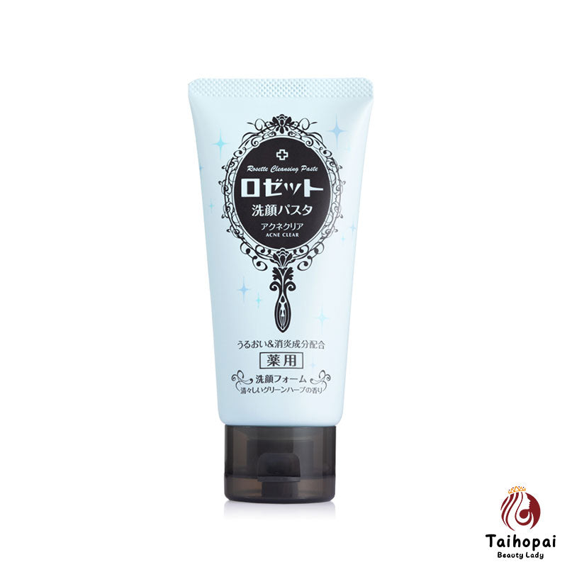 Rosette日本潔面泡沫/膏體120g - Acene Care/藍色 Rosette日本潔面泡沫/膏體120g - Acene Care/藍色