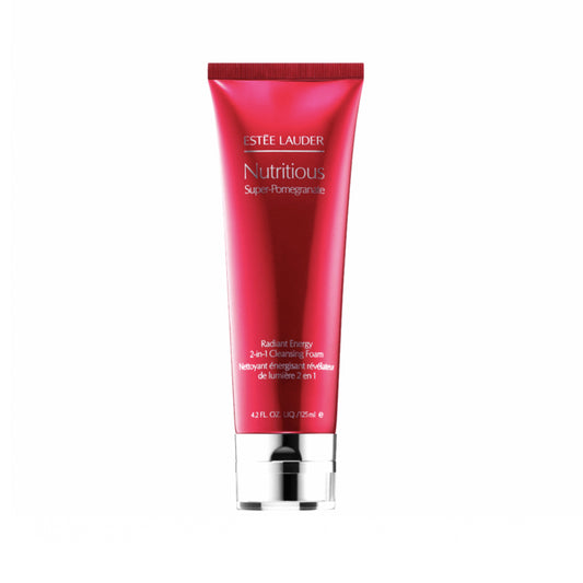 Estee Lauder Nutritious Super-Pomegranate 升級亮肌抗氧二合一潔面泡沫/淨化面膜 125ml-2件套