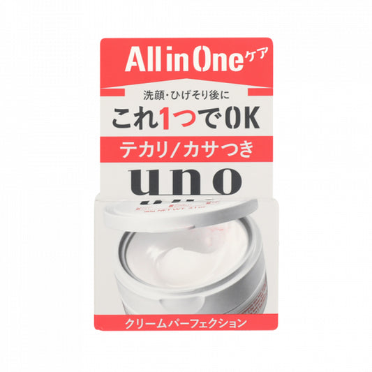 Shiseido - UNO男士專用5合1清爽控油保濕完美面霜90g (紅盒)