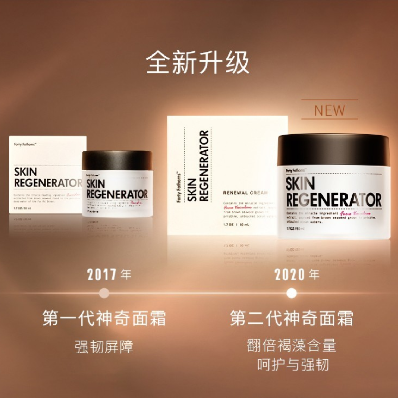 Unichi深海四十尋噚神奇面霜Forty Fathom敏感肌膚補水抗老50ml Unichi深海四十尋噚神奇面霜Forty Fathom敏感肌膚補水抗老50ml