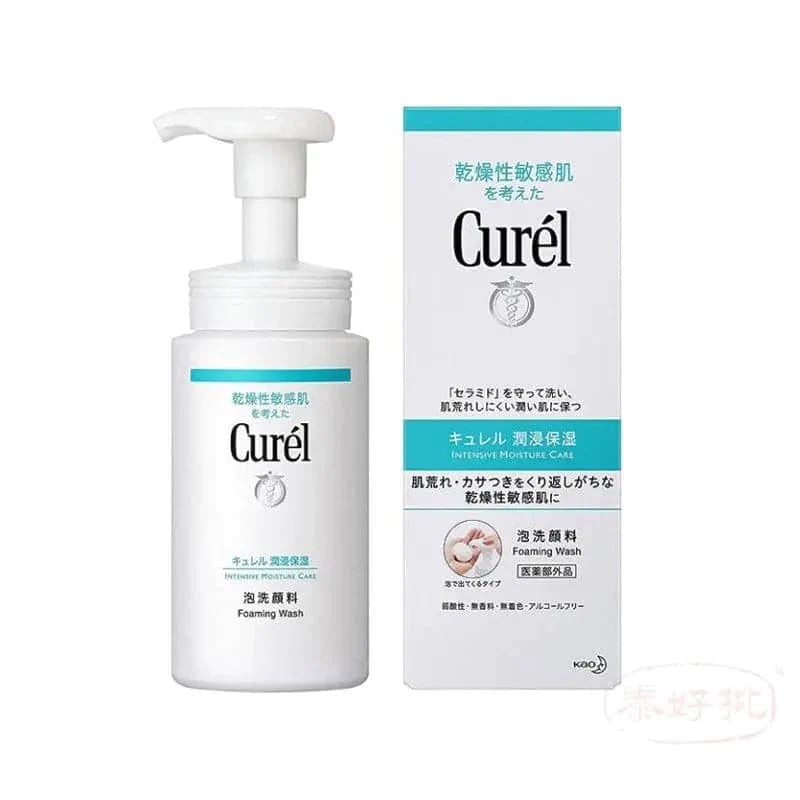 Curel泡沫潔面乳150ml [敏感幹性皮膚]