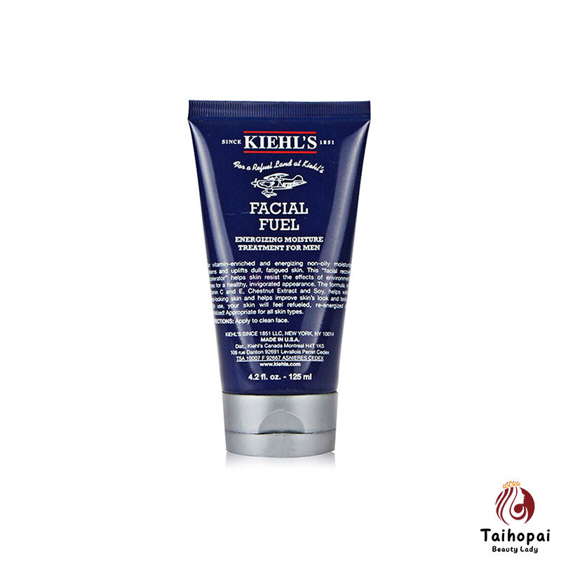 Kiehl's men's facial fuel vitality moisturizing cream 125ml