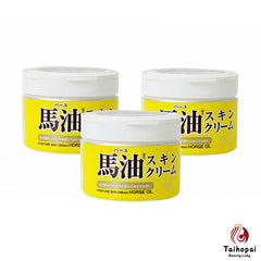 Loshi Horse Oil Moisturizing Skin Cream 220g x 3pcs
