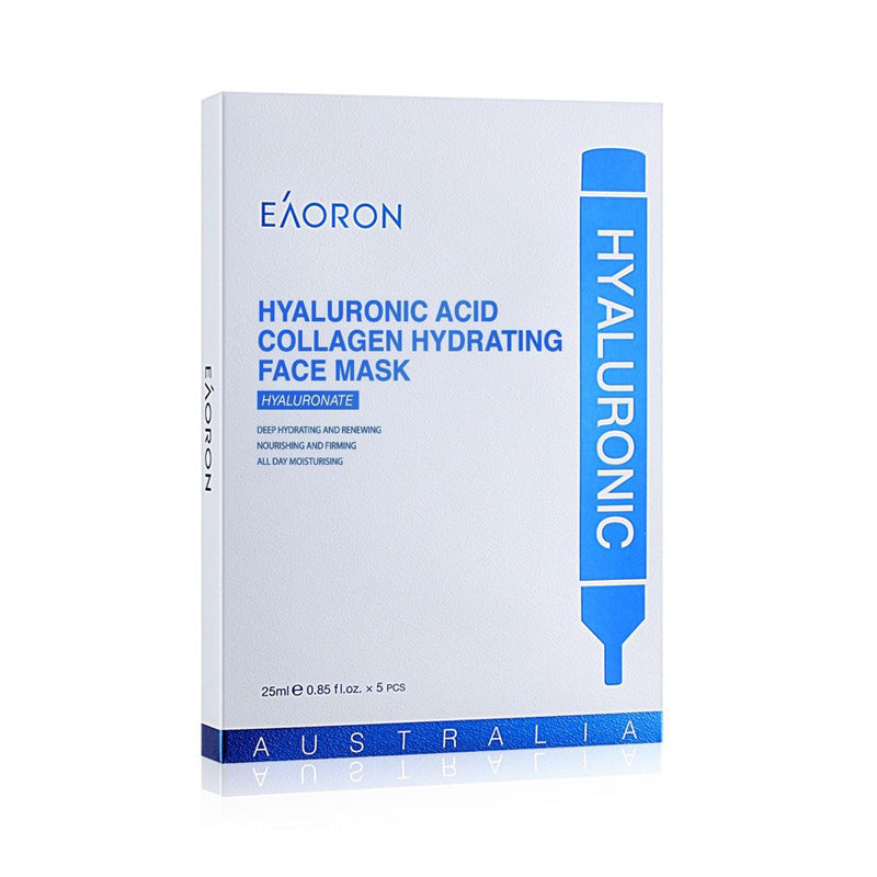 Eaoron Australian Hyaluronic Acid Collagen Water Glowing Mask 25mL 5pcs/box